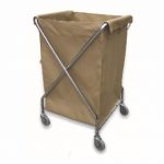 X SHAPE LAUNDRY CART(SS)  C-105